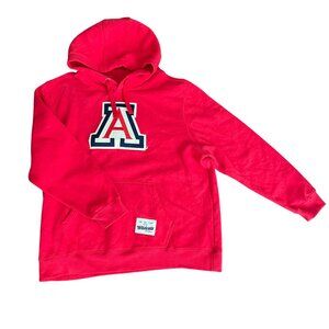 University Of Arizona Wildcats Red Hoodie Sweatshirt 2XL Embroidered Logo NCAA